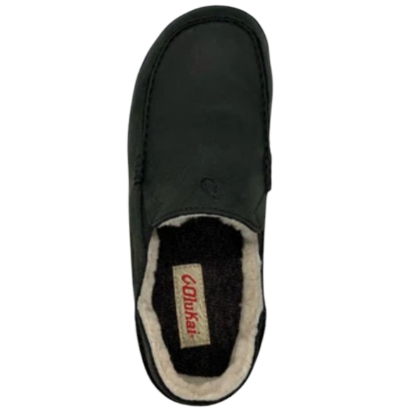 NWOT Olukai Men's Kipuka Hulu Convertible Genuine Shearling Size 10 - Picture 3 of 12